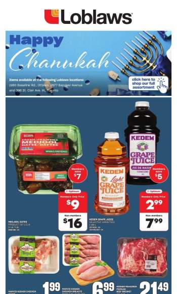 Loblaws Flyer - December 12, 2024 - January 01, 2025.