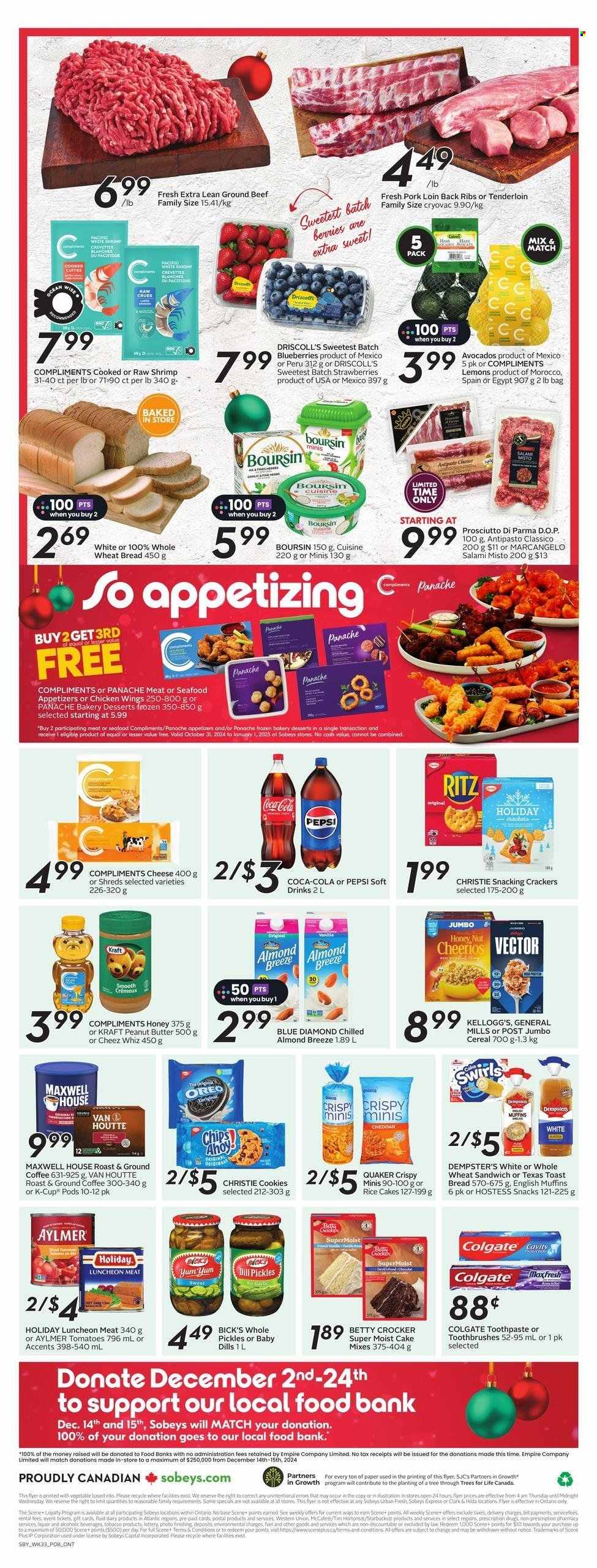 Sobeys Urban Fresh flyer - December 12, 2024 - December 18, 2024. Page 1