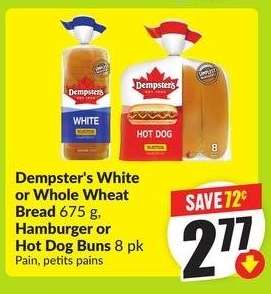 Dempster's White or Whole Wheat Bread