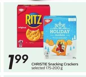 CHRISTIE Snacking Crackers