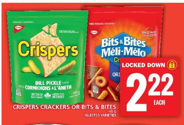 CRISPERS CRACKERS OR BITS & BITES