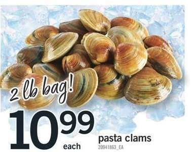 pasta clams