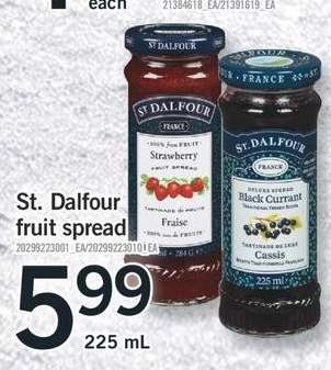 St. Dalfour fruit spread