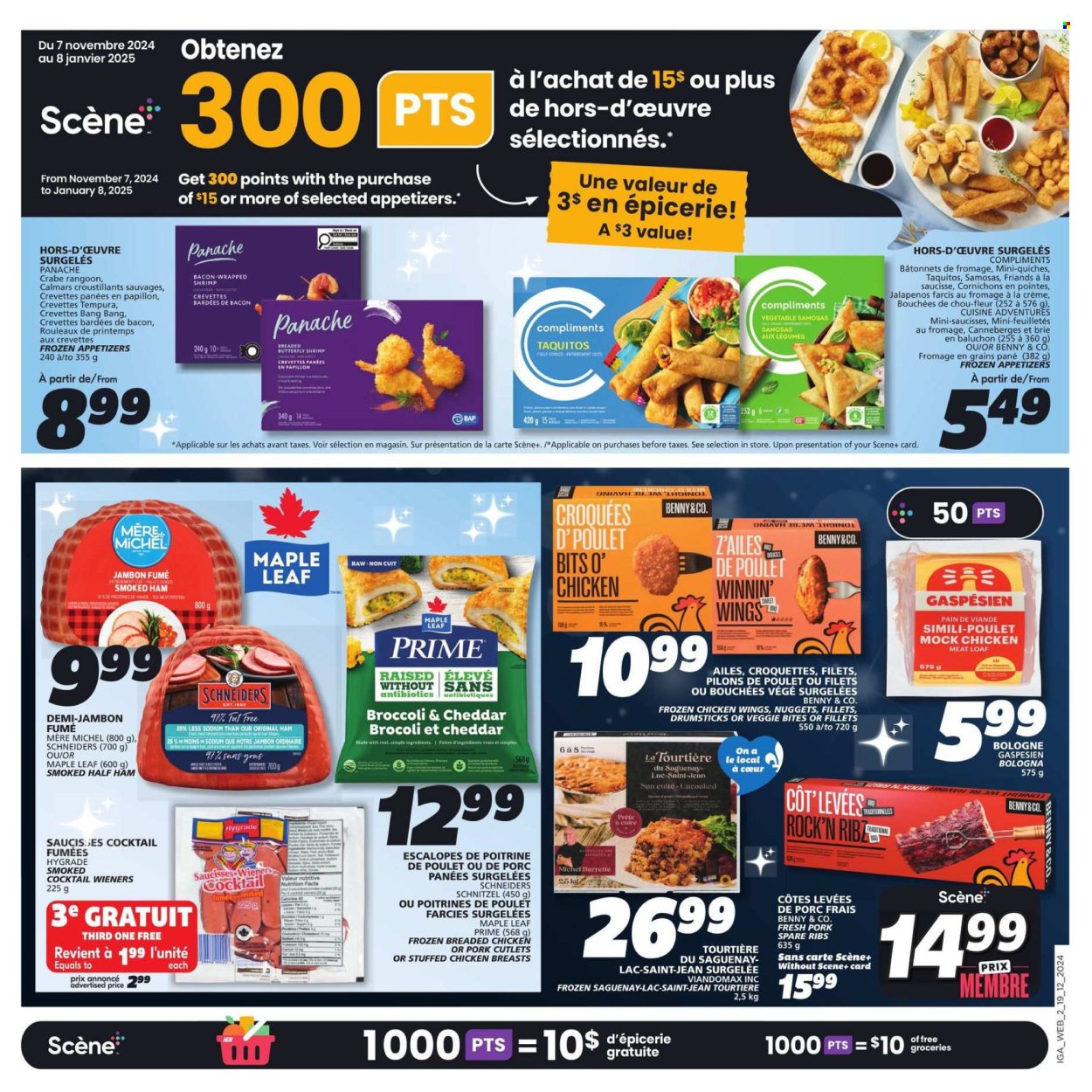 IGA flyer - December 19, 2024 - December 25, 2024. Page 1