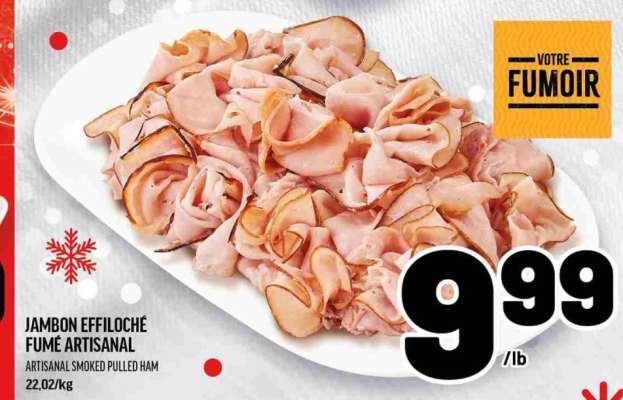 JAMBON EFFILOCHÉ FUMÉ ARTISANAL