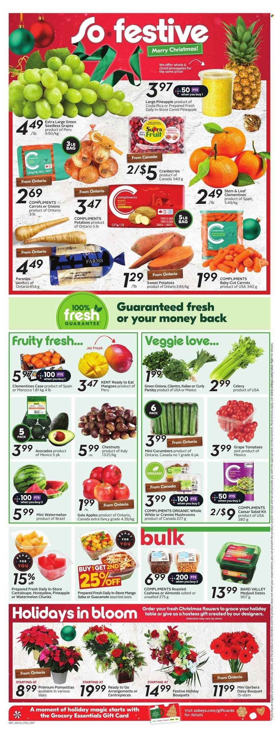 Sobeys flyer - December 19, 2024 - December 25, 2024. Page 1