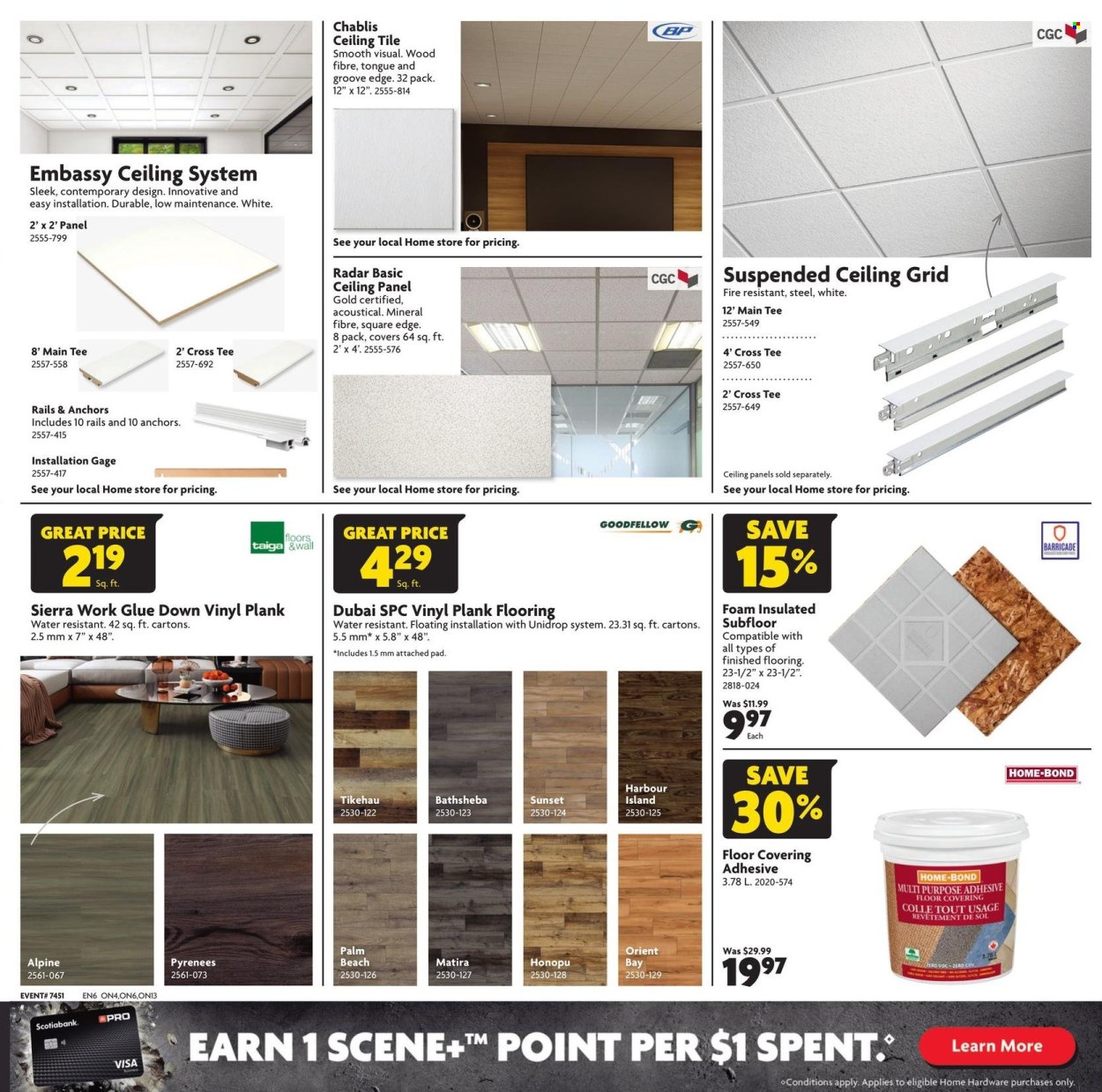 Home Hardware flyer - December 19, 2024 - January 01, 2025. Page 1