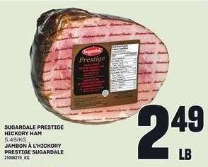 SUGARDALE PRESTIGE HICKORY HAM