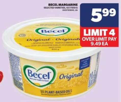 BECEL MARGARINE