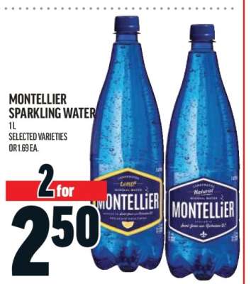 MONTELLIER Sparkling Water