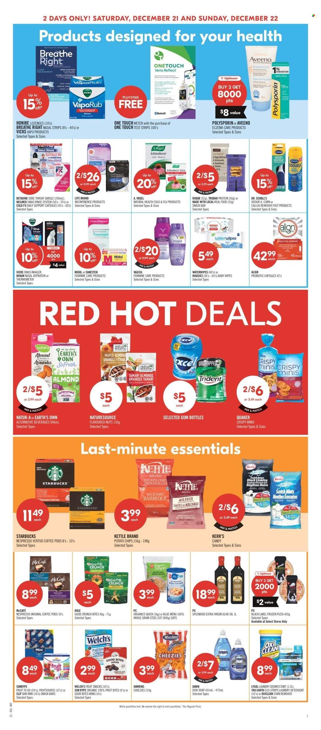 Shoppers Drug Mart flyer - December 21, 2024 - December 26, 2024. Page 1