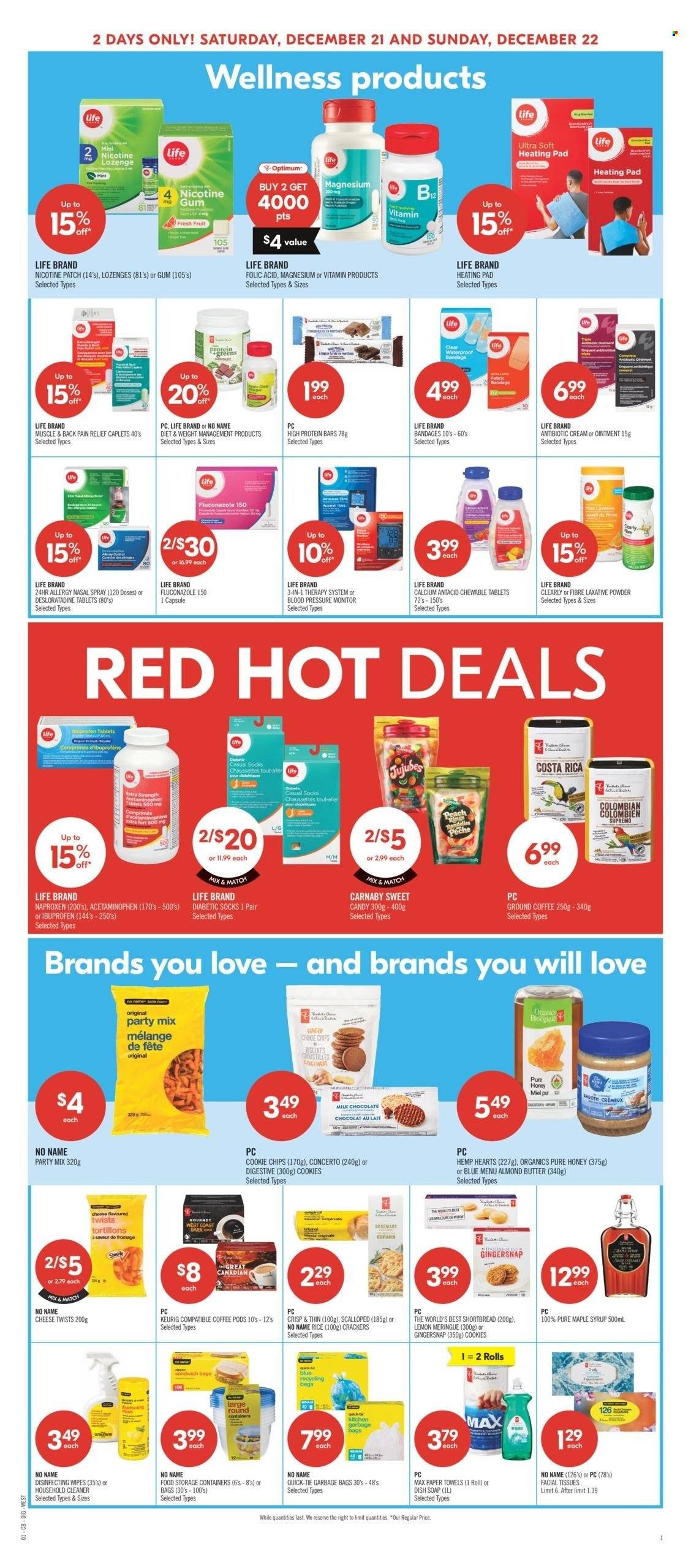 Shoppers Drug Mart flyer - December 21, 2024 - December 26, 2024. Page 1