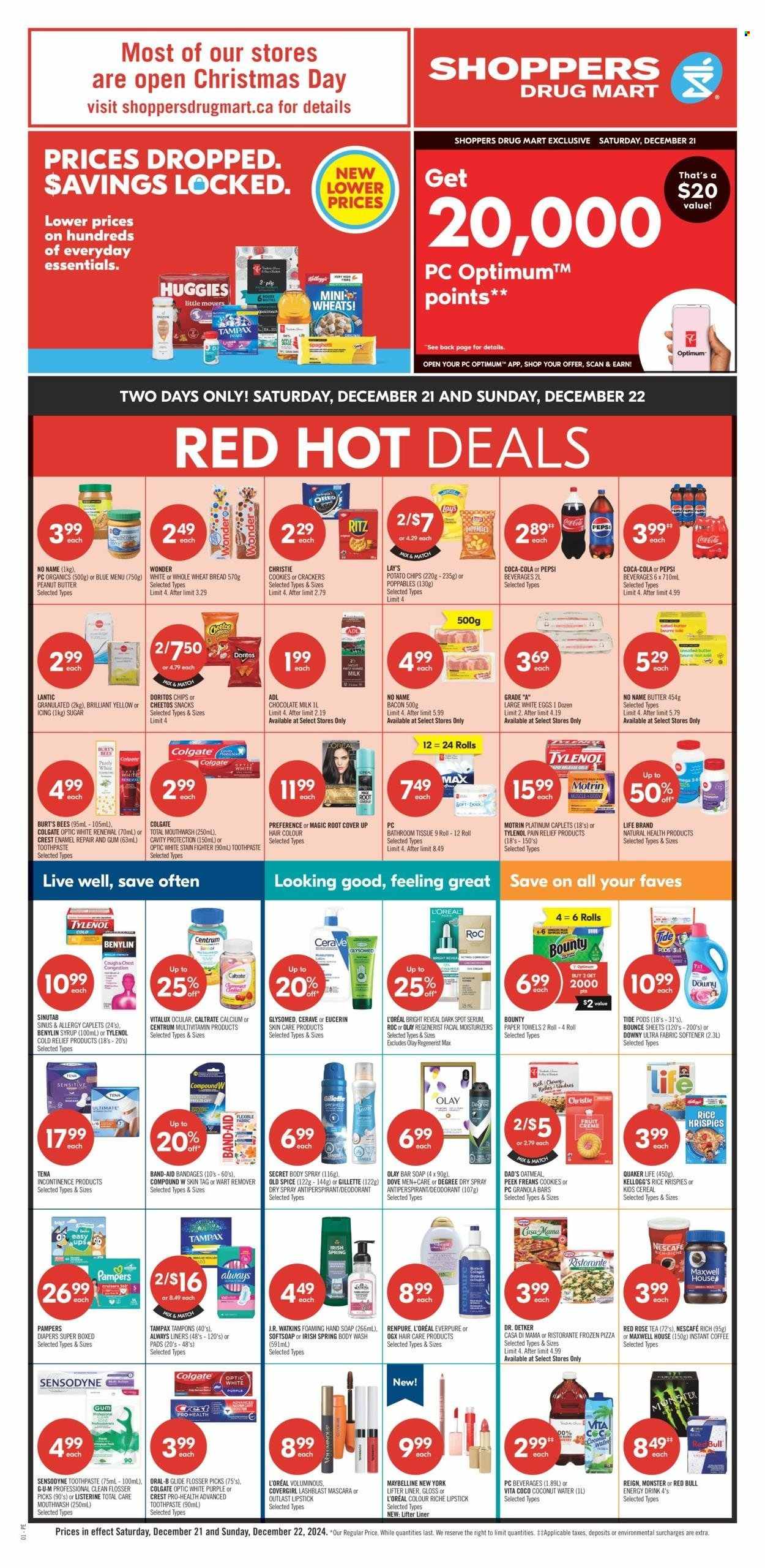 Shoppers Drug Mart flyer - December 21, 2024 - December 26, 2024. Page 1