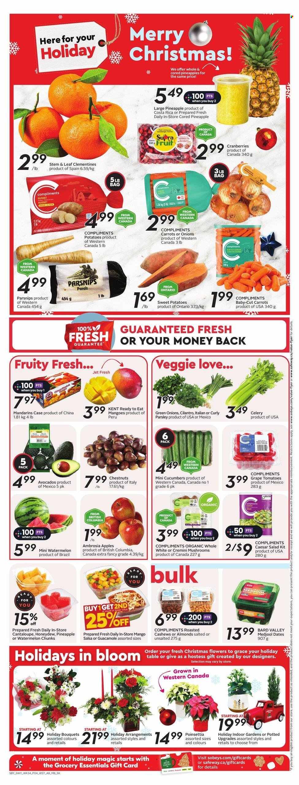 Sobeys flyer - December 19, 2024 - December 25, 2024. Page 1