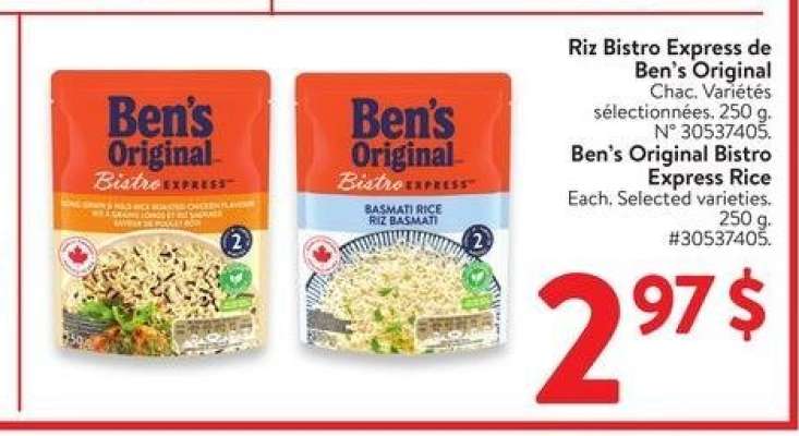 BEN’S ORIGINAL BISTRO EXPRESS RICE