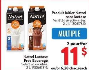 Natrel Lactose Free Beverage