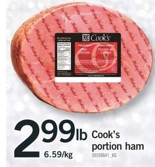 COOK'S PORTION HAM