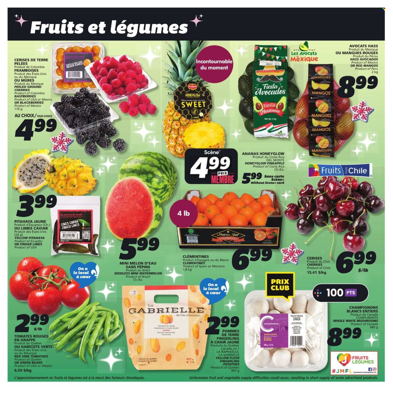 IGA flyer - December 26, 2024 - January 01, 2025. Page 1