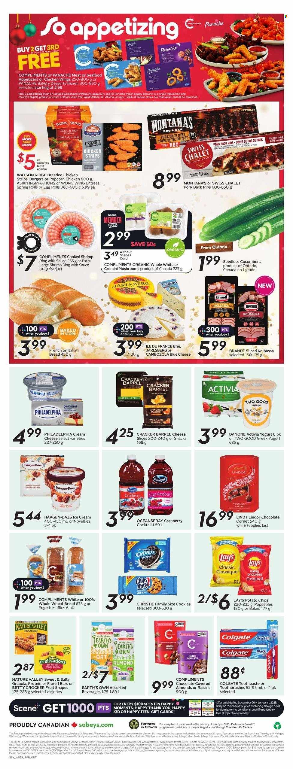 Sobeys flyer - December 26, 2024 - January 01, 2025. Page 1