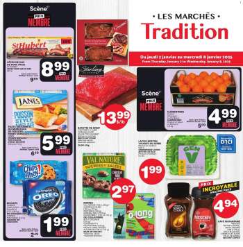 Les Marchés Tradition Flyer - January 02, 2025 - January 08, 2025.