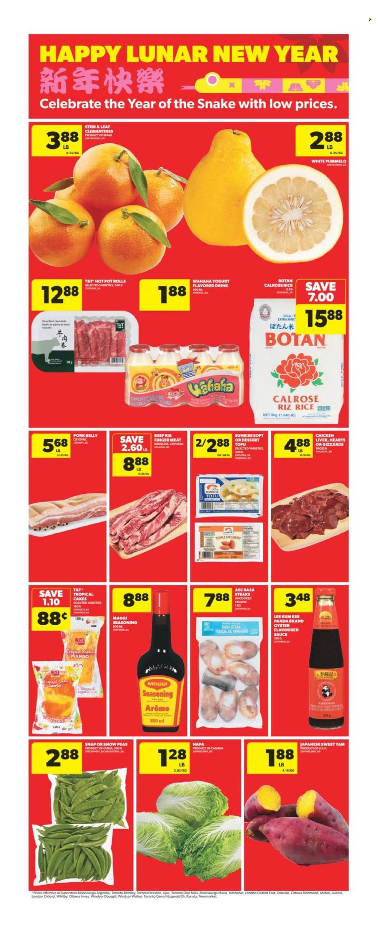 Real Canadian Superstore flyer - January 02, 2025 - January 08, 2025. Page 1