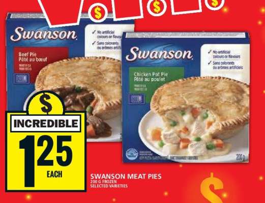 SWANSON MEAT PIES