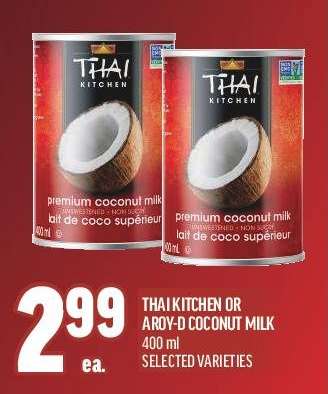 THAI KITCHEN OR AROY-D COCONUT MILK