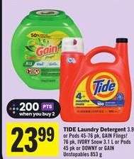 Tide Laundry Detergent