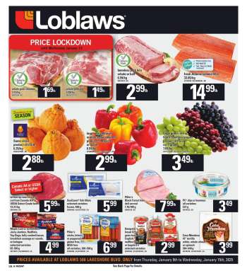 Loblaws Flyer - January 09, 2025 - January 15, 2025.