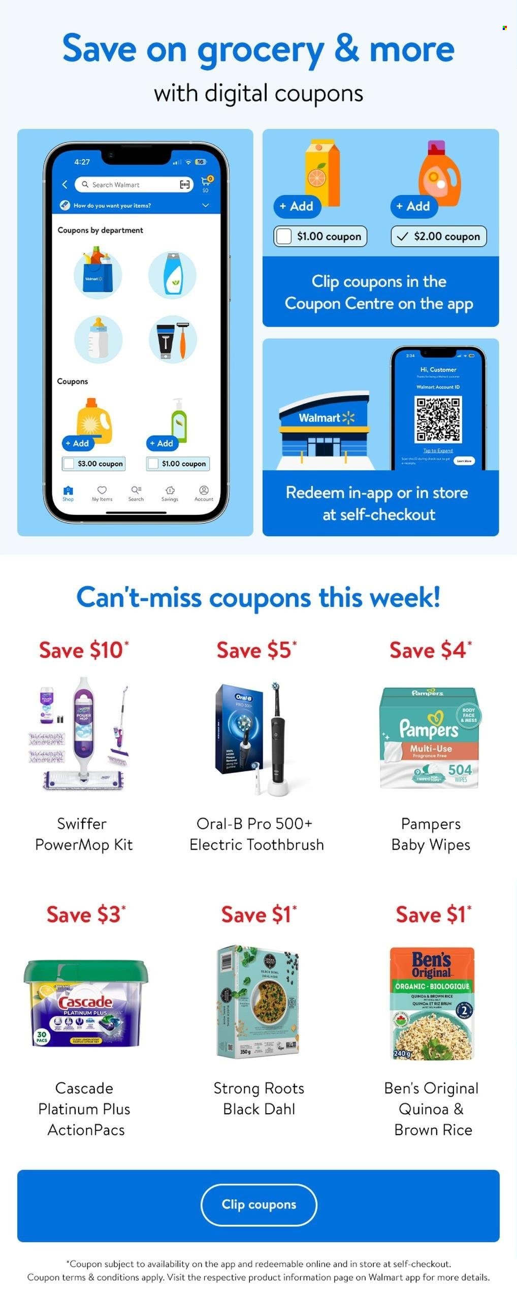 Walmart flyer - January 09, 2025 - January 15, 2025. Page 1