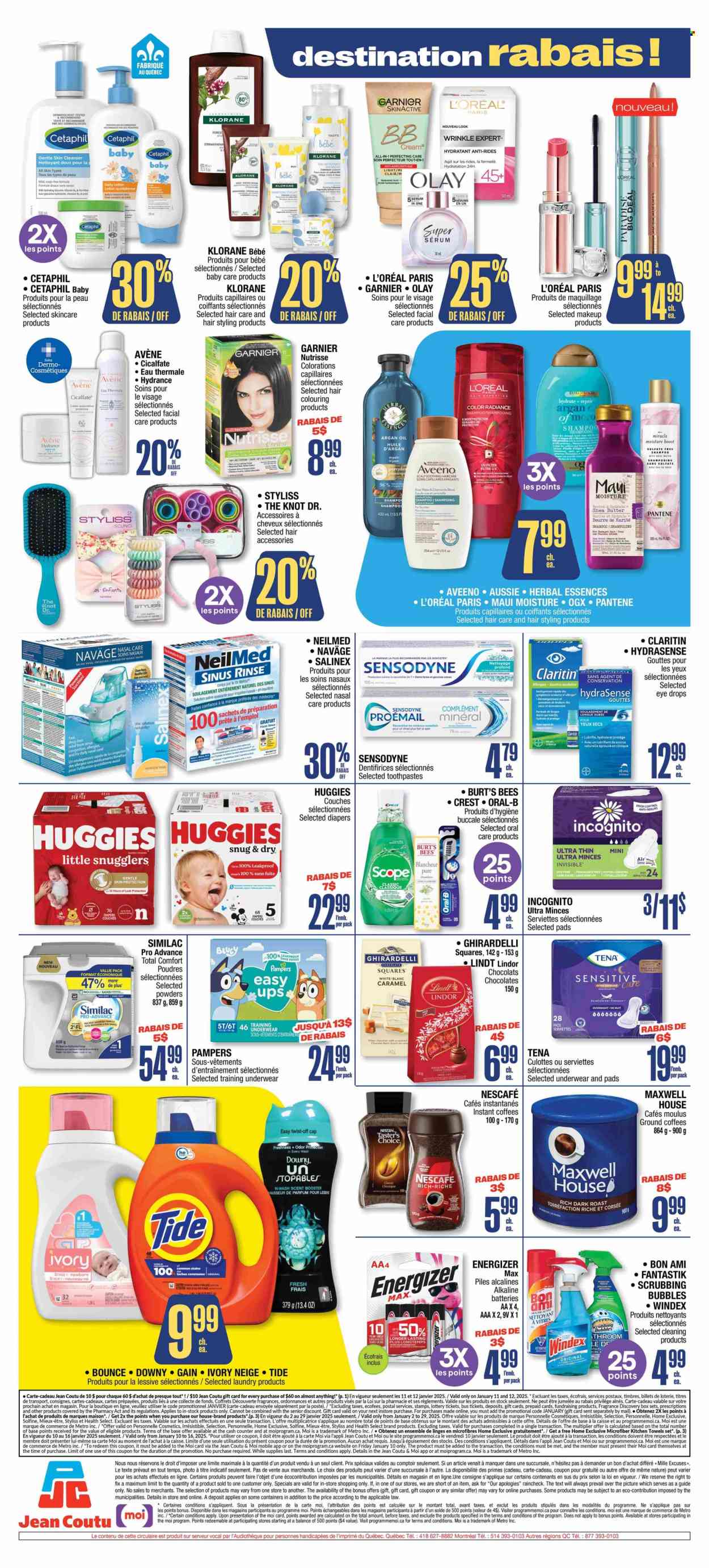 Jean Coutu flyer - January 09, 2025 - January 15, 2025. Page 1