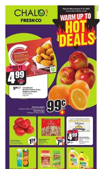 Chalo! FreshCo. Flyer - January 09, 2025 - January 15, 2025.