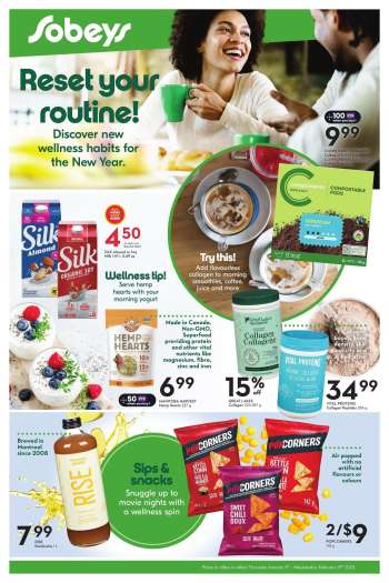 Sobeys Flyer - January 09, 2025 - February 19, 2025.