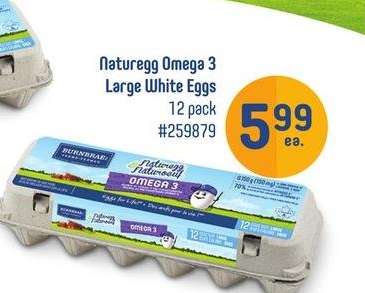 Naturegg Omega 3 Large White Eggs