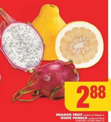 DRAGON FRUIT or WHITE POMELO - product of Vietnam 
product of China