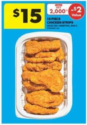 10 Piece Chicken Strips