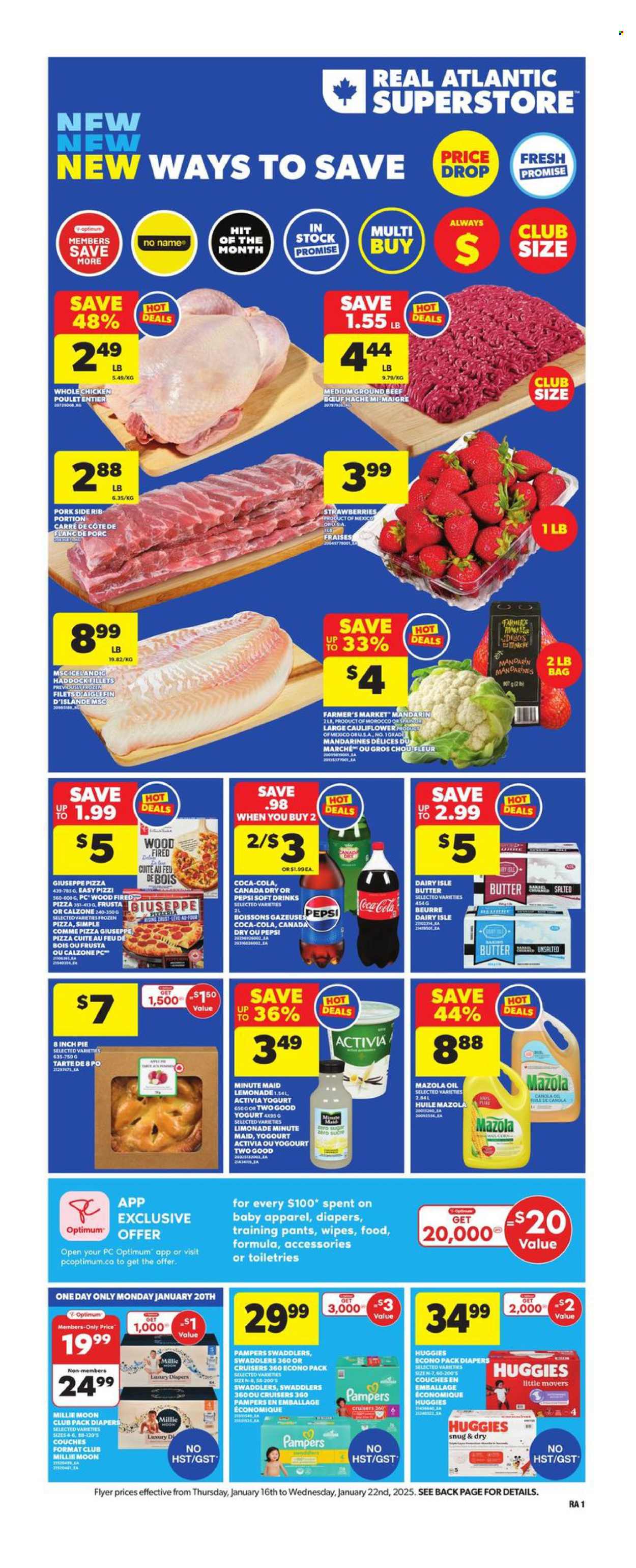 Atlantic Superstore flyer - January 16, 2025 - January 22, 2025. Page 1