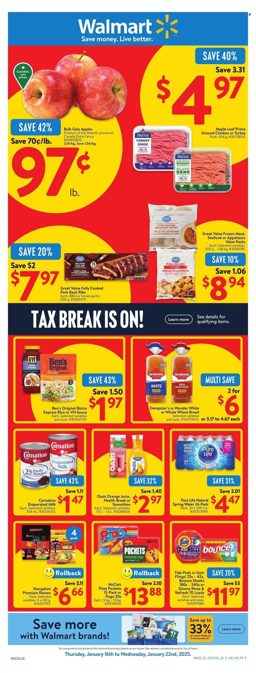 Walmart flyer - January 16, 2025 - January 22, 2025. Page 1