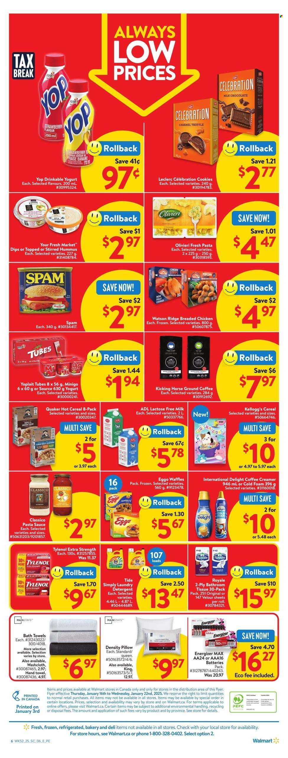 Walmart flyer - January 16, 2025 - January 22, 2025. Page 1