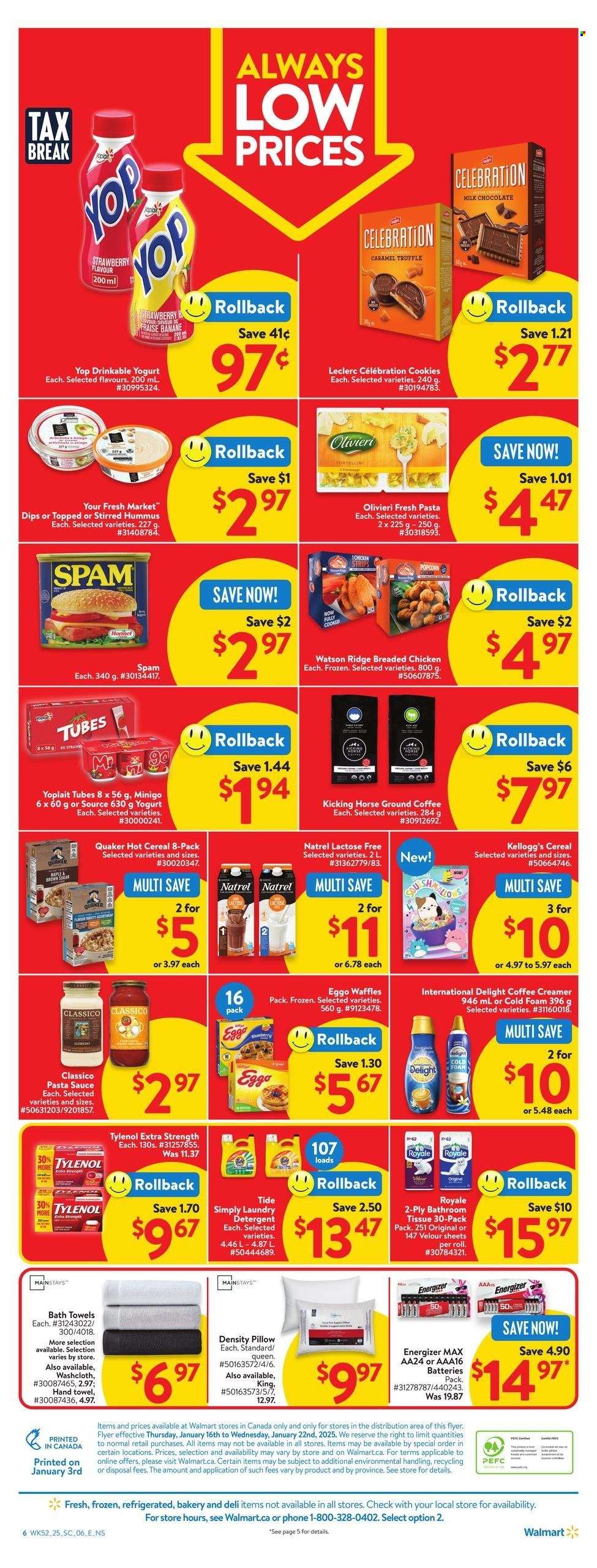 Walmart flyer - January 16, 2025 - January 22, 2025. Page 1