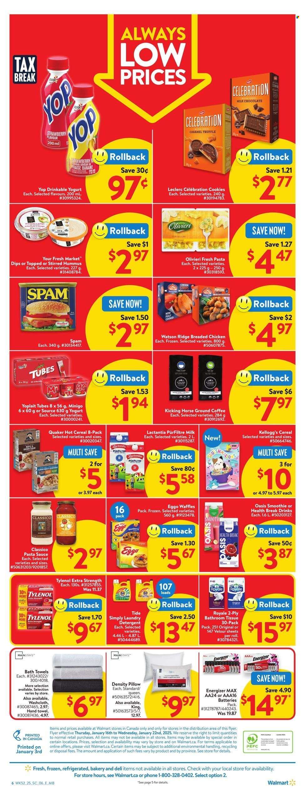 Walmart flyer - January 16, 2025 - January 22, 2025. Page 1