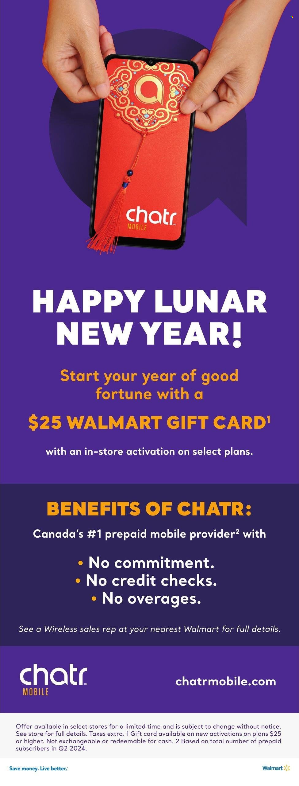 Walmart flyer - January 16, 2025 - January 22, 2025. Page 1