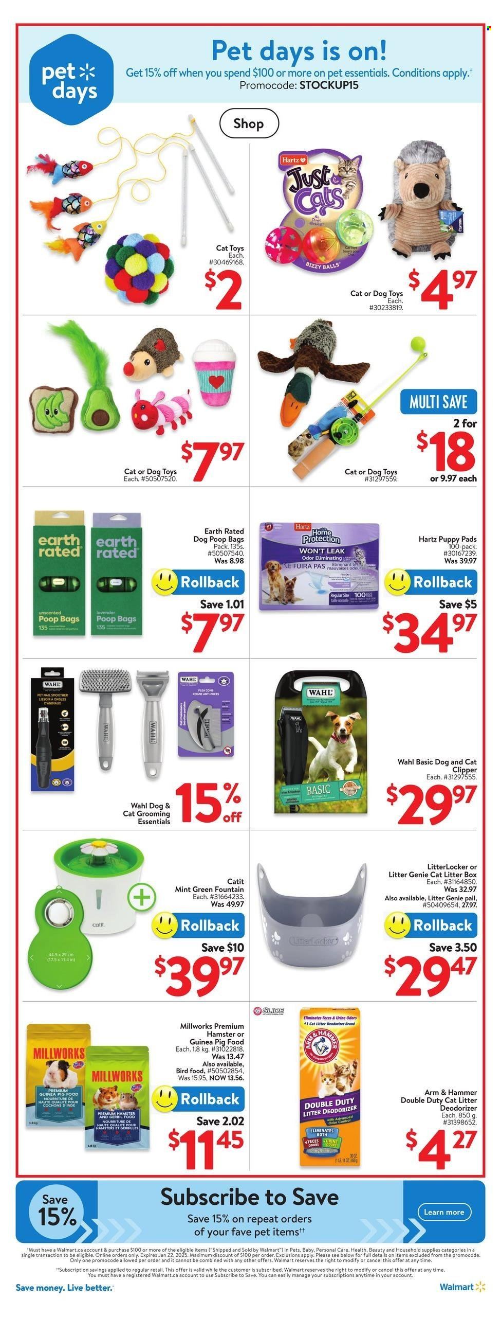 Walmart flyer - January 16, 2025 - January 22, 2025. Page 1