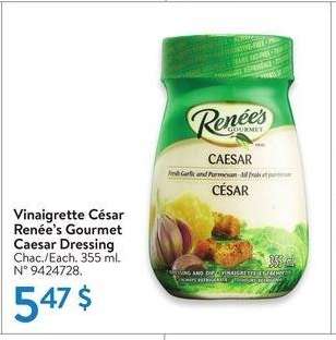 Vinaigrette César Renée’s Gourmet Caesar Dressing