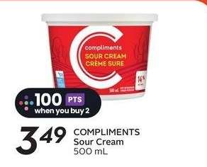 COMPLIMENTS Sour Cream