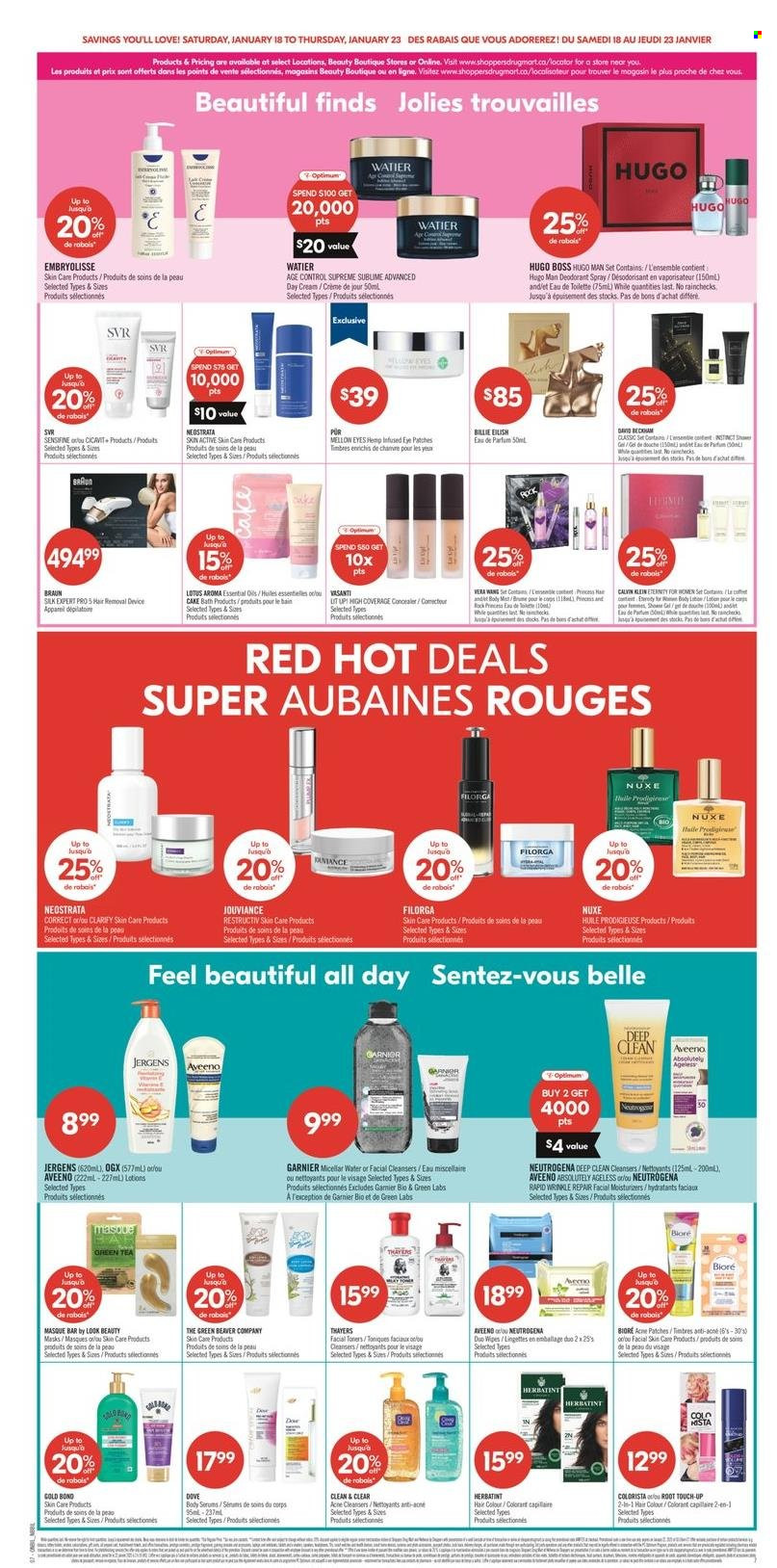 Shoppers Drug Mart flyer - January 18, 2025 - January 23, 2025. Page 1