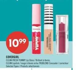 COVERGIRL CLEAN FRESH YUMMY Lip Gloss