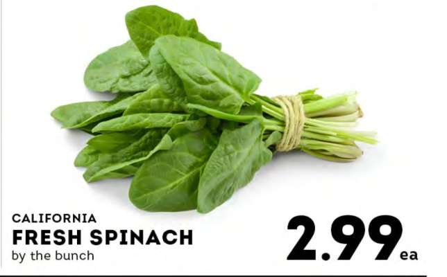 CALIFORNIA FRESH SPINACH