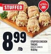 STUFFED CHICKEN THIGHS