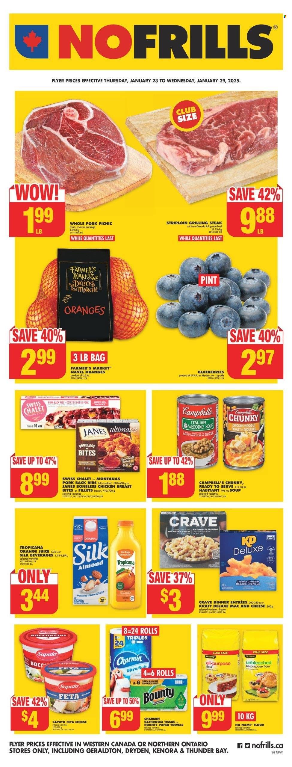 No Frills flyer - January 23, 2025 - January 29, 2025. Page 1